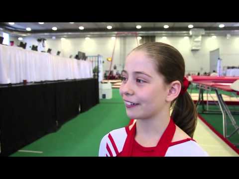 Ana Padurariu - Interview - 2014 Canadian Gymnastics Championships