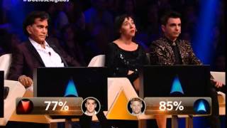 Luciano Ciganda canta La Media Vuelta - Duelo  Elegidos - Telefe