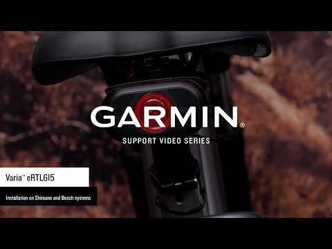 Garmin Support | Varia™ eRTL615 | Installation on Shimano & Bosch