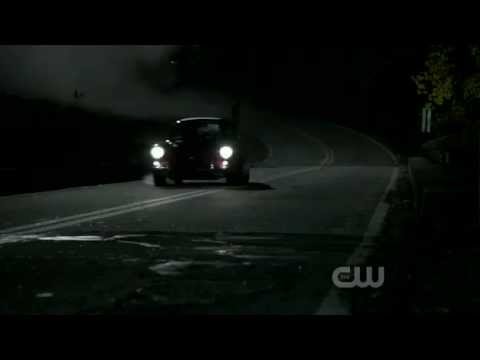 The Vampire Diaries Our Town 3x11 Elena and Stefan " Stop The Car Stefan!"