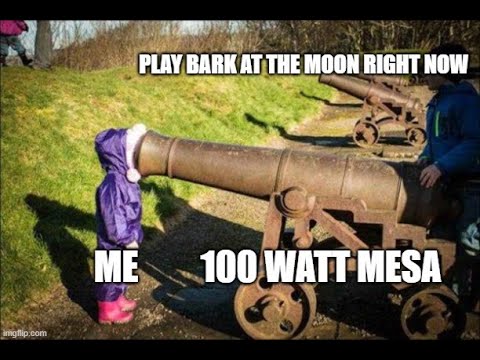 Mesa Badlander 100 with EL34 and 6L6 with overdrives Mesa Badlander 25 with overdrives