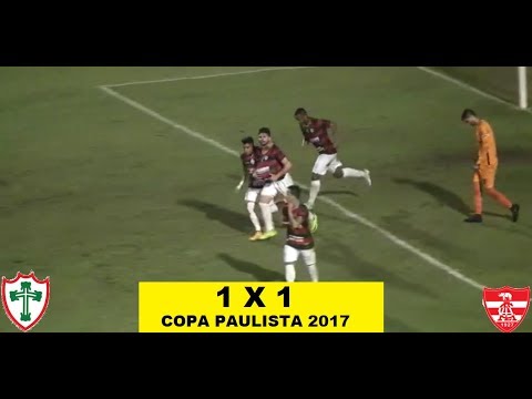 COPA PAULISTA 2017 PORTUGUESA 1 X 1 LINENSE - 2° FASE