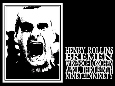 Henry Rollins - Bremen 1990