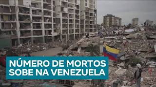 Terremotos na Venezuela deixam mais de 3,3 mil mortos