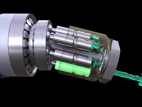 Part of a video titled BOMBA DE PISTONES AXIALES - YouTube