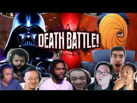 Darth Vader VS Obito Uchiha (Star Wars VS Naruto) | DEATH BATTLE! Reaction Mashup
