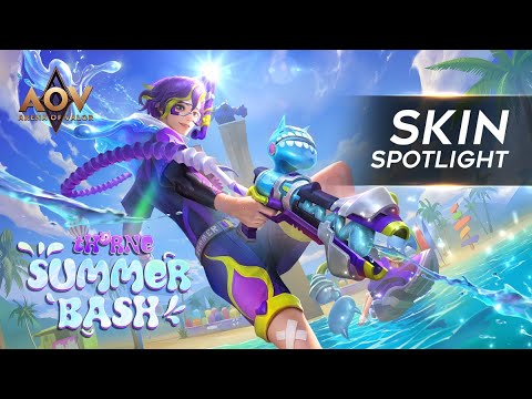 Thorne Summer Bash Skin Spotlight - Garena AOV (Arena of Valor)