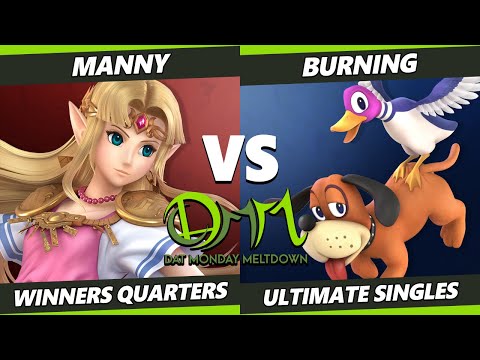 DAT Monday Meltdown 227 Winners Quarters - Manny (Zelda) Vs Burning (Duck Hunt, Simon) SSBU Ultimate