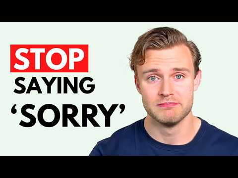 道歉別只會用 Sorry 了！教你更得體、更有禮貌的英文替代說法Stop Saying SORRY in English - Say This Instead!
