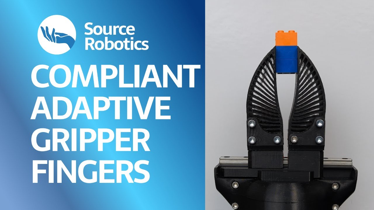 Compliant adaptive gripper fingers - SSG48 gripper