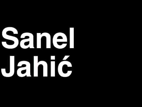 How to Pronounce Sanel Jahic APOEL FC Football Futbol Goal Penalty Kick Yellow Red Card Injury