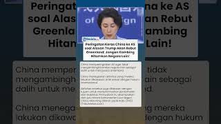 Isu Trump Akan 'CAPLOK' Greenland Memanas! China Peringatkan AS: Jangan Kambing Hitamkan Negara Lain