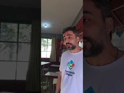 Claudio Marcellini em Vianópolis/Go, destaca a importância da limpeza nas escolas