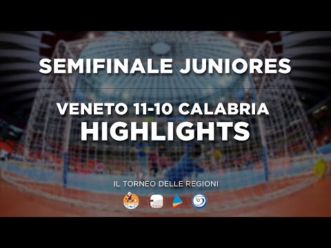 Veneto 11-10 (dcr) Calabria | TDR 2016 - Semifinale Juniores | Highlights