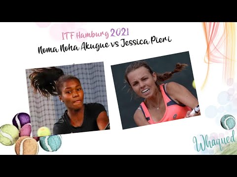 Noma Noha Akugue vs Jessica Pieri - ITF Hamburg 2021