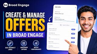 How to Create Offers in Broad Engage | Redirect Link Setup English Tutorial 2026