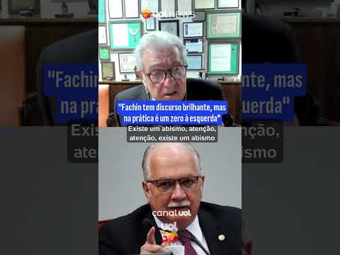 Fachin tem ‘discurso brilhante’, mas na prática é ‘um zero à esquerda’, afirma Maierovitch