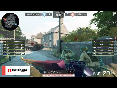 No Names vs Grandpa Gaming (Manorhouse) - Final of Blitzkrieg Battle Europe: Season 1, Week 1