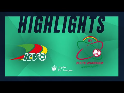 KV Oostende - SV Zulte Waregem moments forts