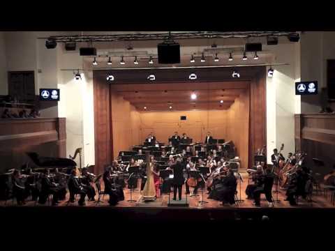 Jana BOUŠKOVÁ plays A.GINASTERA: HARP CONCERTO, op. 25, I. Allegro giusto