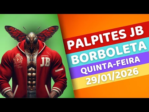 PALPITES DO JOGO DO BICHO DE HOJE 29/01/2026 | Todas as loterias