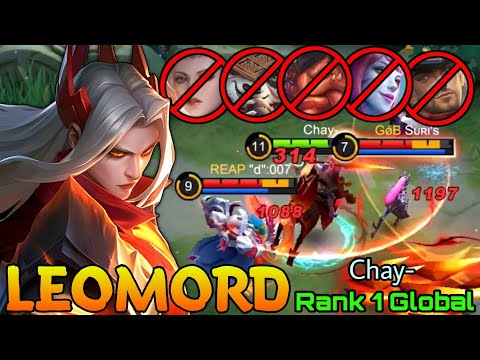No One Can Stop Me! Leomord the Inferno Soul - Top 1 Global Leomord by Chay- - Mobile Legends