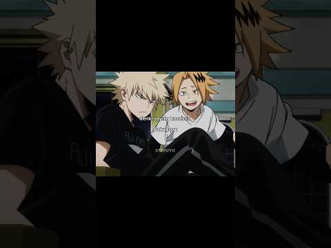 Denki saying " kacchan" but bakugou doesnt like it. #bkdk #bakudeku #mhaedit