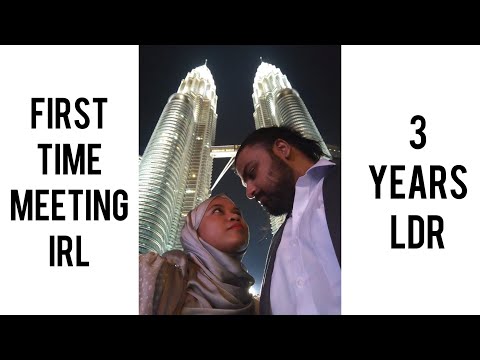 First Time Seeing Each Other In Real Life. IRL. 3 Years Long Distance Relationship. LDR