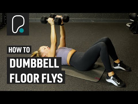 How To Do A Dumbbell Floor Fly