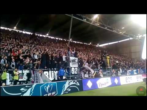 Clapping victoire Angers SCO vs Bordeaux / Quart de Finale Coupe de France (5/04/2017)