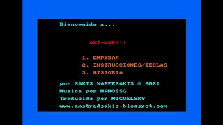 [AMSTRAD CPC] Art War (ESP version) - Full Longplay