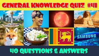 General Knowledge Trivia Quiz (Part 41)