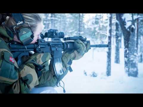 NORWEGIAN SPECIAL FORCES SUPERGIRLS MODERN VIKING SHIELDMAIDEN