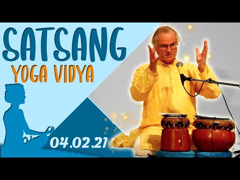 Satsang + Meditation, Mantra und Kirtan mit Sukadev - Yoga Vidya Ashram Live 20:00 - 04.02.2021