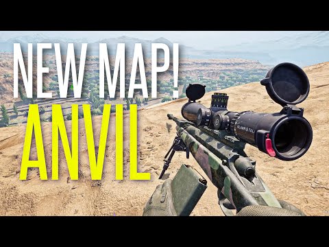 SNIPING ON THE NEW ANVIL MAP! - SQUAD 100 Player Realistic Warfare