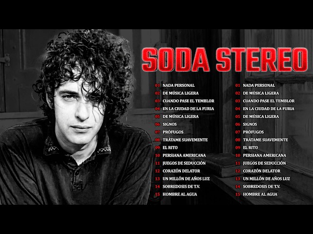 Los Grandes Éxitos de Soda Stereo - Lo Mejor De Lo Mejor Del Rock Latin SDDEFAULT Thumbnail