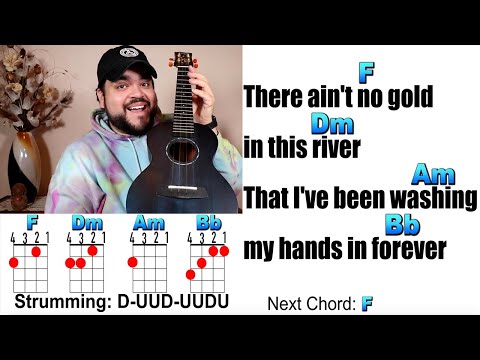 EASY ON ME - Adele (Ukulele Cover & Play Along with Chords & Lyrics)