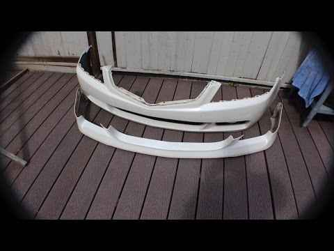 Tsx A-Spec Front Lip Install!!