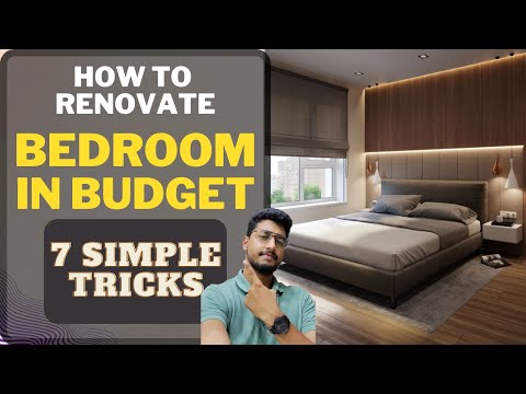7 simple tricks to DESIGN & MAKEOVER your Bedroom in BUDGET without Changing floor, Paint, Ceiling.