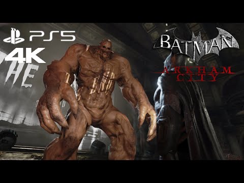 Batman: Arkham City - Final Boss Fight + Ending (Clayface) 4K PS5