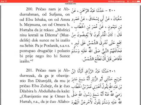 Musned Imama Ahmeda - hadisi od Omera r.a. - 15 dio