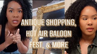 Hot Air Baloon Festival , Antique Shopping , & Homegoods Haul