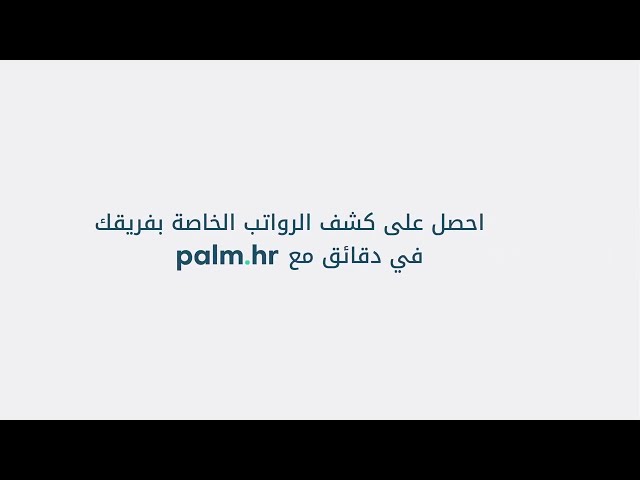 PalmHR product / service