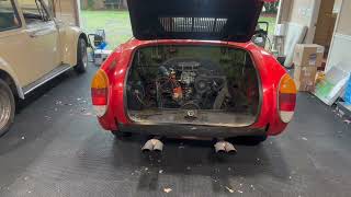 1972 Volkswagen Karmann Ghia Coupe - Cold Start