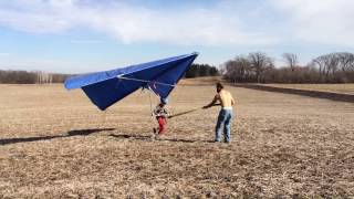 Our home made hang glider