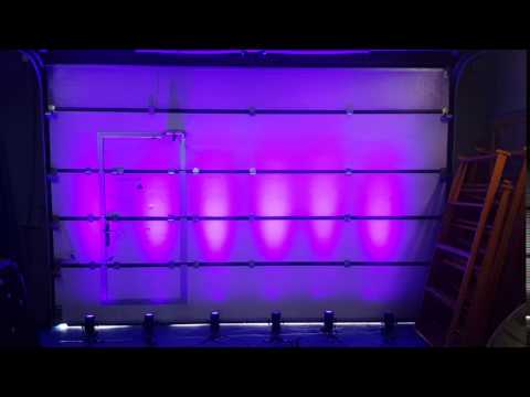 PAR20 LED Cameo Q-Spot 15 RGBW 15W Zoom 4,5°/10°/25° с линзой 25°.