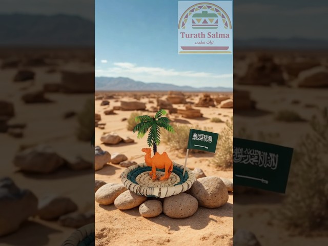 تماثيل شعبية خوصية جمل و نخل