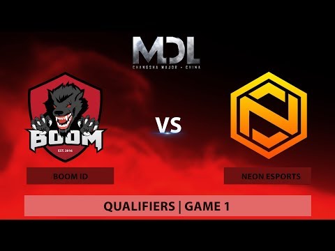 Boom ID vs Neon Esports (Bo1) | Game1 | MDL Changsha Major Southeast Asia Qualifier