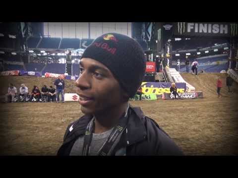 2014 YOSHIMURA SUZUKI FACTORY RACING - INDIANAPOLIS SX RACE REPORT