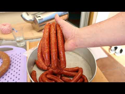 🇫🇷 Merguez Bratwurst scharf gewürzt 🔥 Die Beste!